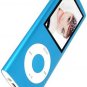 Blue 4GB 1.8 inch TFT Screen MP3 MP4 Media Player
