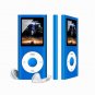 Blue 4GB 1.8 inch TFT Screen MP3 MP4 Media Player