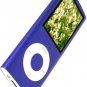 Purple 4GB 1.8 inch TFT Screen MP3 MP4 Media Player