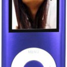 Purple 4GB 1.8 inch TFT Screen MP3 MP4 Media Player