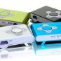 Silver Cross Shape Mini Clip Mp3 Player Support 8 GB Micro SD Card
