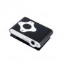 Black Cross Shape Mini Clip Mp3 Player Support 8 GB Micro SD Card