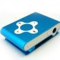 Blue Cross Shape Mini Clip Mp3 Player Support 8 GB Micro SD Card