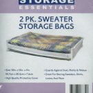 Storage Essentials 2 Pk. Zippered Sweater Bags (Set of 2)