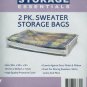 Storage Essentials 2 Pk. Zippered Sweater Bags (Set of 2)