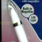 Light-Up Tweezers With Led Light & Built-In Magnifier