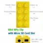 4GB LEGO Block Mp3 Player Support Up To 8 GB Micro SD Card+ Earphones + USB Cables YELLOW