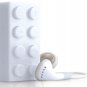 2GB LEGO Block Mp3 Player Support Up To 8 GB Micro SD Card+ Earphones + USB Cables WHITE