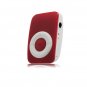 2GB New Fashion Mini Clip Mp3 Player RED