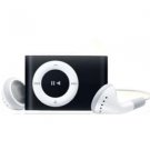 2GB Mini Metal Clip Mp3 Player Support TF/ Micro SD Card  BLACK