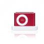 4GB Mini Metal Clip Mp3 Player Support TF/ Micro SD Card  RED