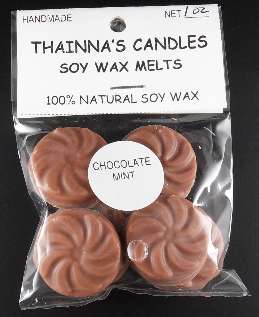 Chocolate Mint Candle Mini Soy Melts