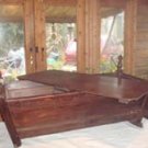 Antique French cradle