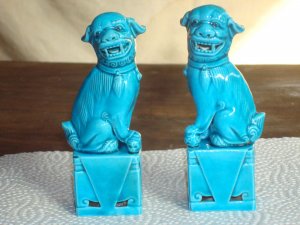 Chinese temple Foo Dogs