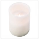 #14366 Classic White Flameless Candle