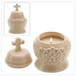 #14372 Cathedral Lidded Candle