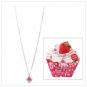 #14385 Strawberry Shortcake Necklace