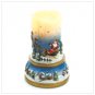 #14389 Christmas Scenic Flameless Candle