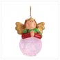 #14426 Angel Snowball Led Ornament