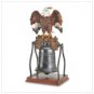 #38446 Eagle on Bell Figurine