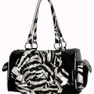 Exotic Zebra Flower Bag