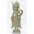 Home Decor Art Khmer Angkor Cambodian Buddha Statue Nang Teap Apsorn Figurine Dancing Art Style
