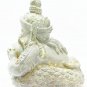 6"Brass Buddha TINY RAHU OM JUN MOON WEALTH MONEY LUCKY THAI MAGIC BLESSED AMULET THAILAND GIFT