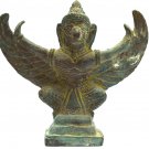 Power Statue on Office Desk Art Decorative Thai Gift Phraya Krut Amulet Garuda Statue