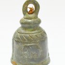 Bell of Thailand Gift Brass Elephant Bell Antique