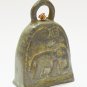 Bell of Thailand Gift Brass Elephant Bell Antique