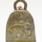 Bell of Thailand Gift Brass Elephant Bell Antique