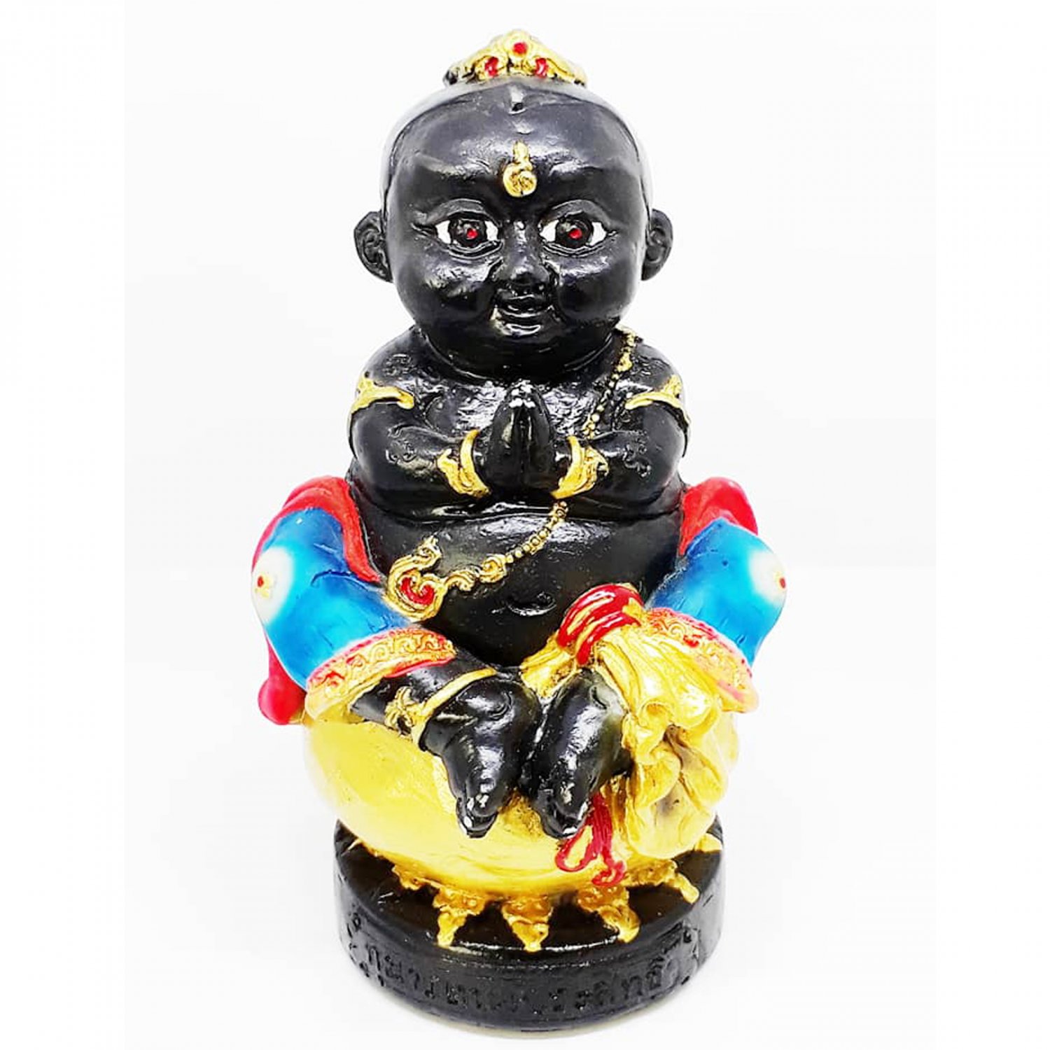 4" Business Trader Amulet Statue Thai KumaanTong Teap Prasit Pendant by Archan Manit