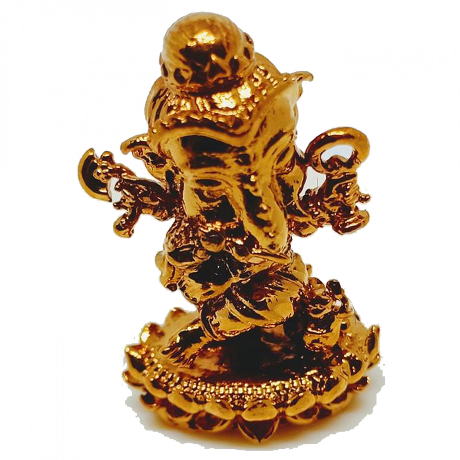 Thai Amulet Mini Lord Ganesha Statue Great God Hindu Pendant by Archan Amnarj Mahaweero