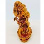 Thai Amulet Mini Lord Ganesha Statue Great God Hindu Pendant by Archan Amnarj Mahaweero