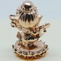 Thai Amulet Mini Lord Ganesha Statue Great God Hindu Pendant by Archan Amnarj Mahaweero