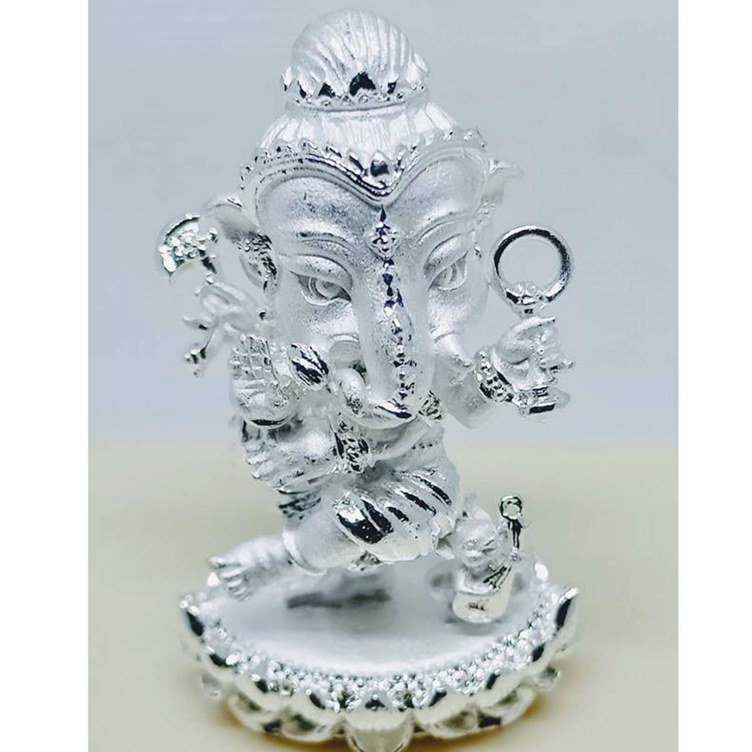 Thai Amulet Mini Lord Ganesha Statue Great God Hindu Pendant by Archan Amnarj Mahaweero