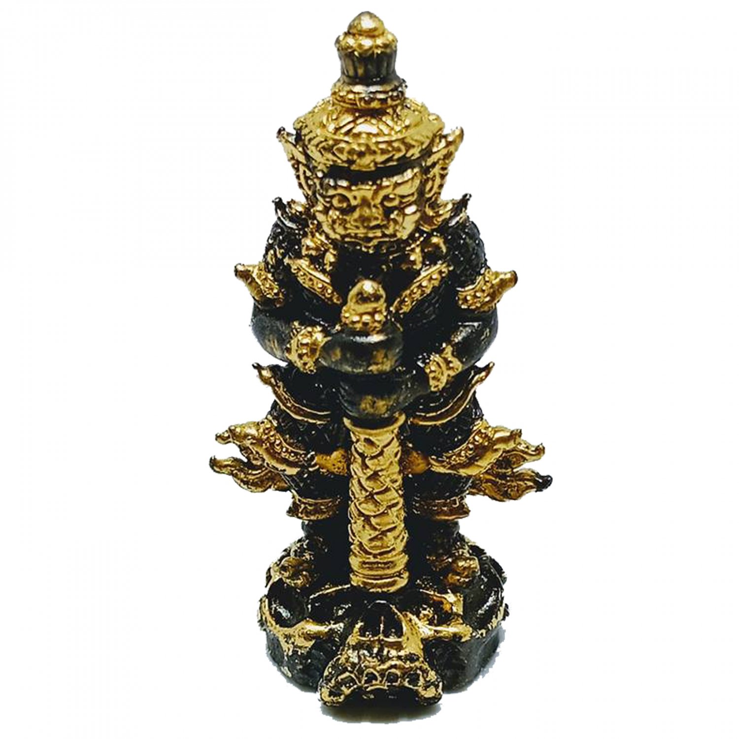 Thai Amulet Tow Wessuwan Giant Kuvera Rasun Sedthee Strong and Lucky for Life Magic
