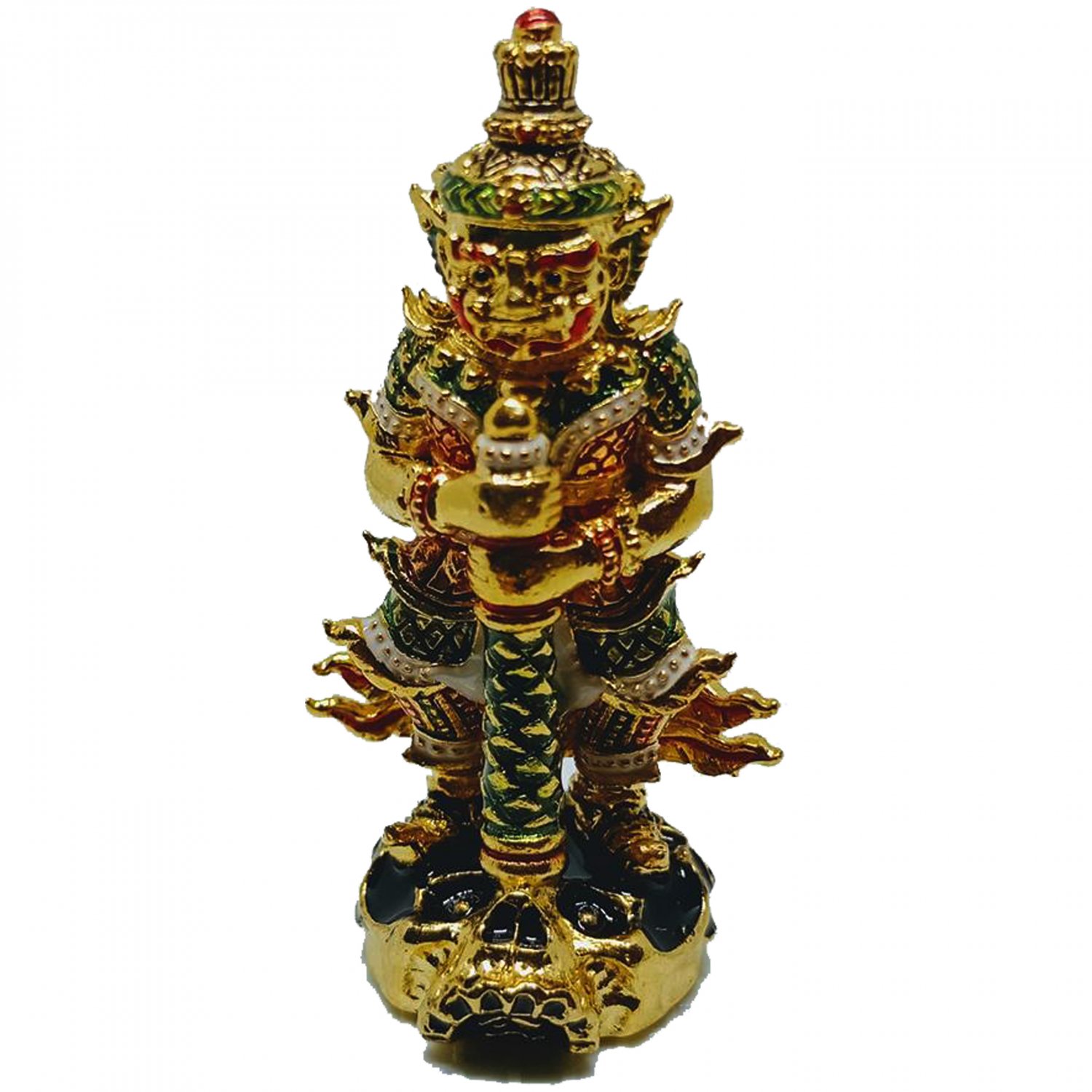 Thai Amulet Tow Wessuwan Giant Kuvera Rasun Sedthee Strong and Lucky for Life Magic