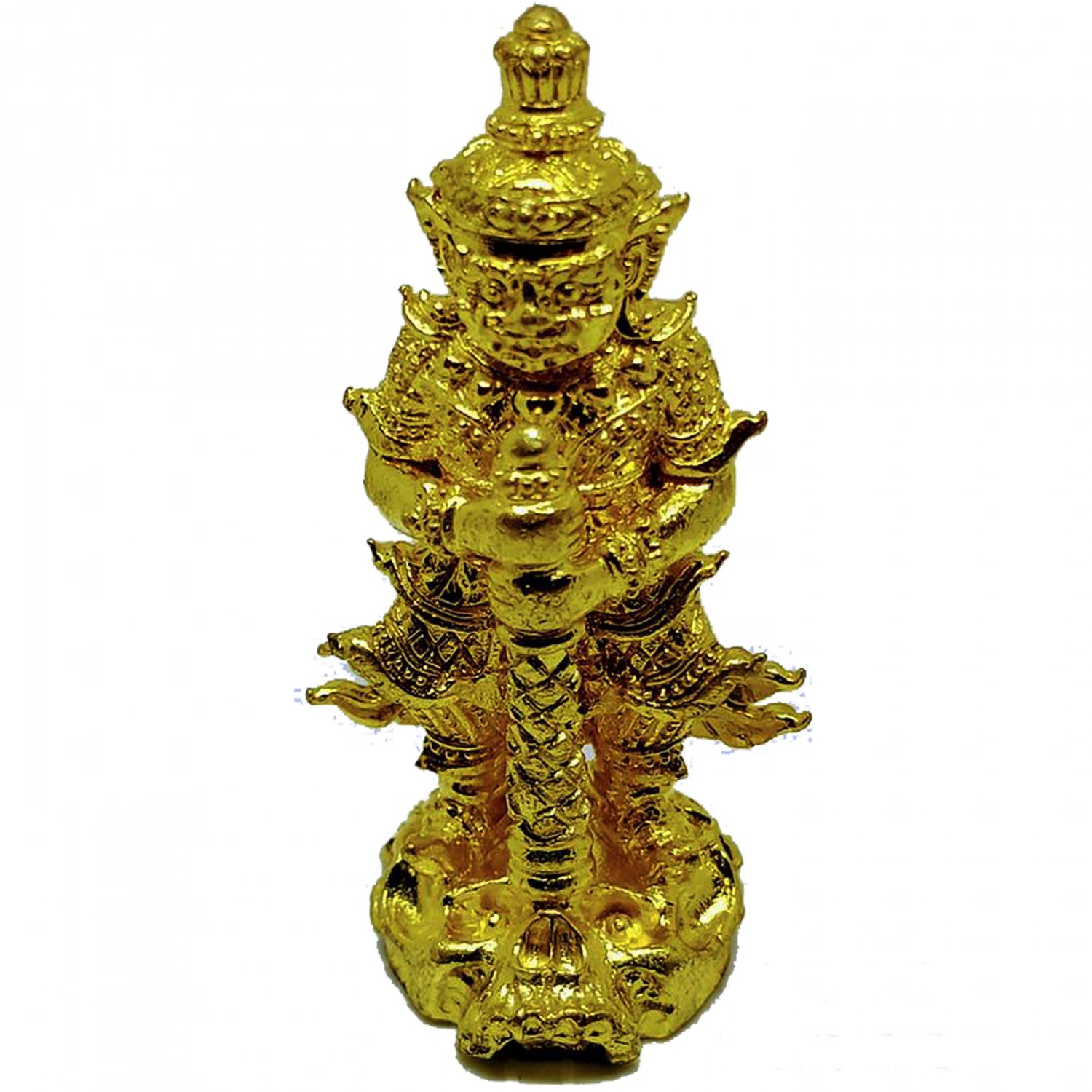 Thai Amulet Tow Wessuwan Giant Kuvera Rasun Sedthee Strong and Lucky for Life Magic
