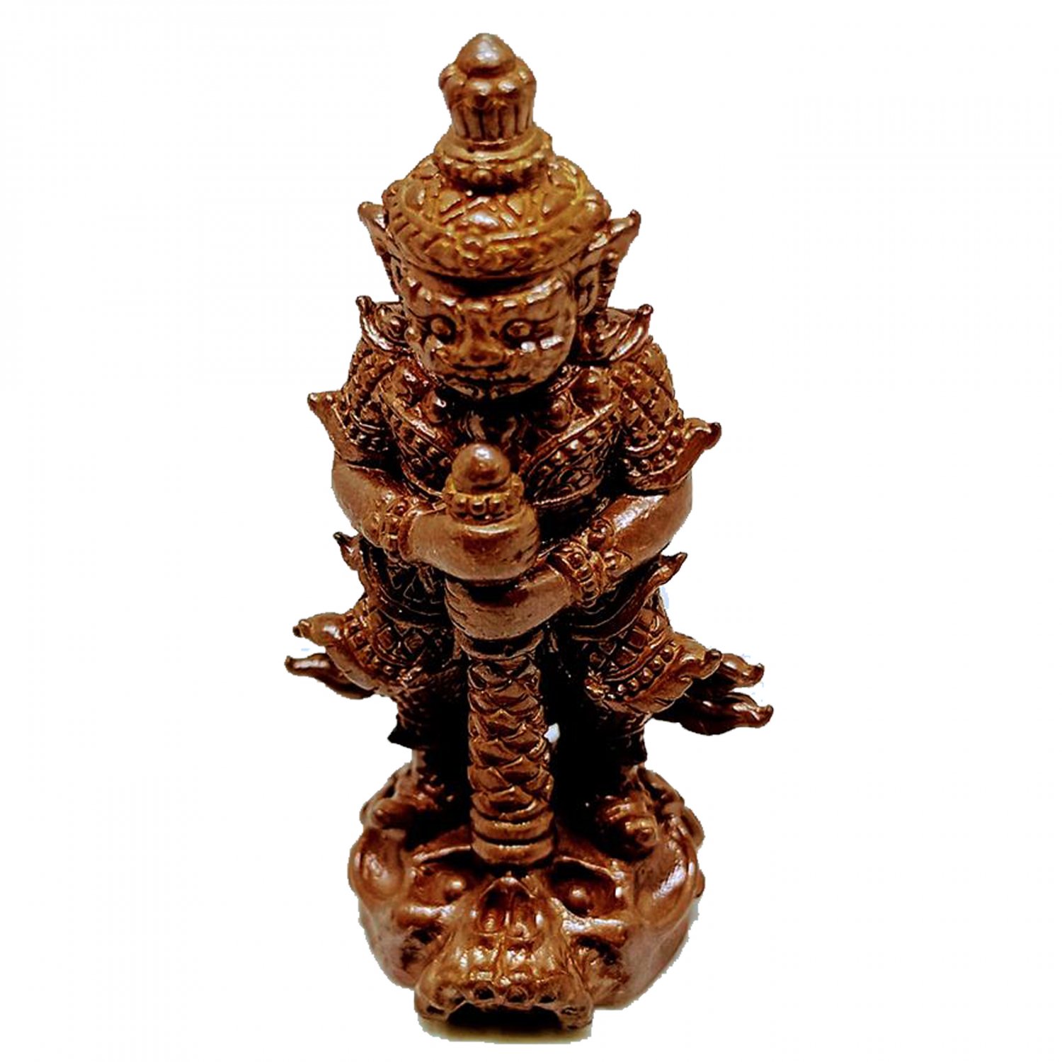 Thai Amulet Tow Wessuwan Giant Kuvera Rasun Sedthee Strong and Lucky for Life Magic
