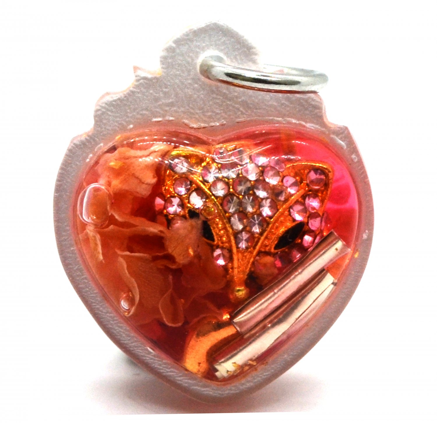 Thai Amulet Pendant Nang Jingjok Mahasanaey Charm Business Protect Pendant by Lp Aneck