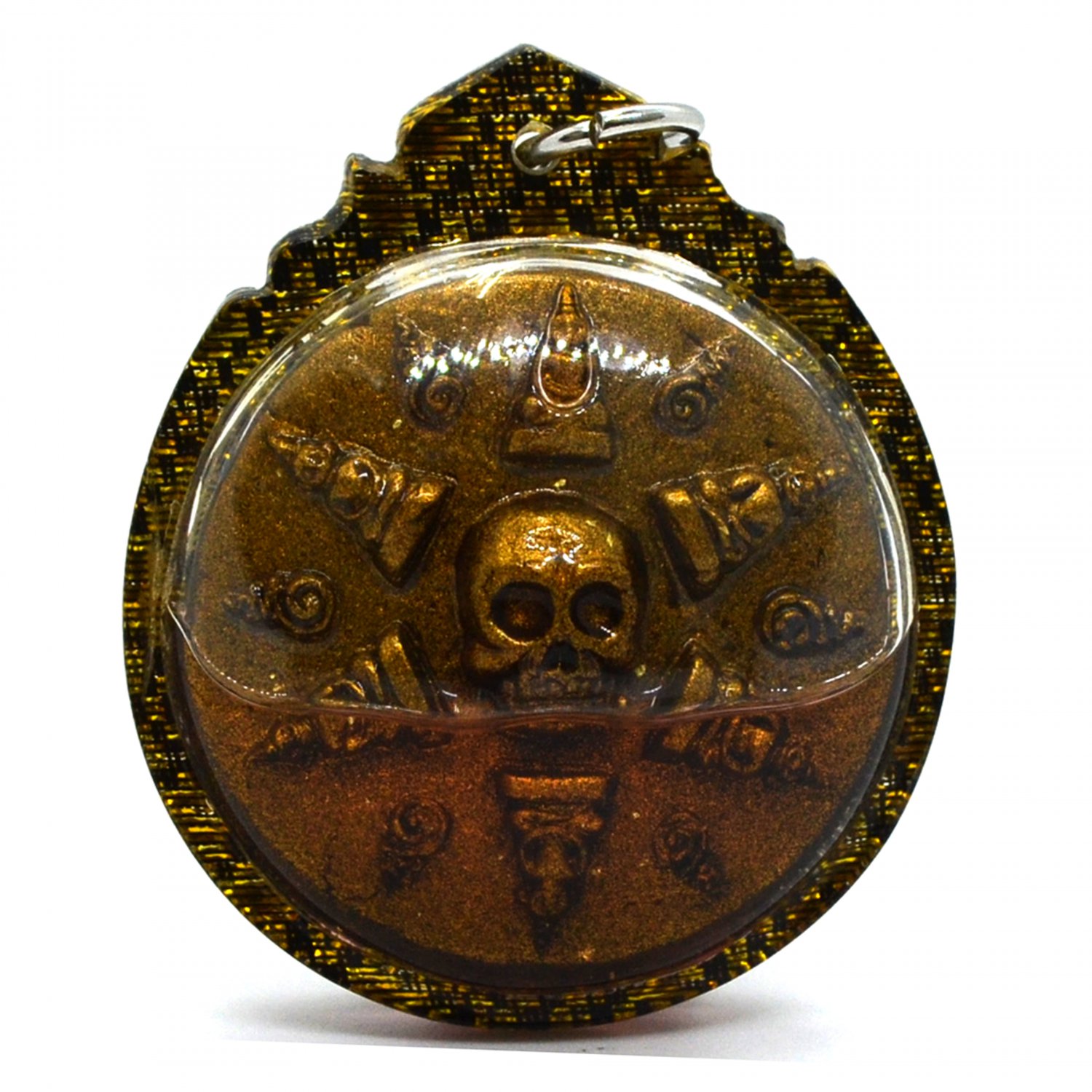 Lotto Casino and Gambling Jewelry Magic Pendant Phraitong Riaktraab by Kruba Kampeng
