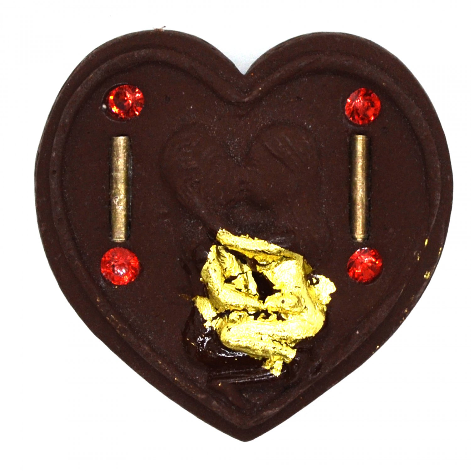 Kruba Kampeng's Amulet Inn Koo Couple Lover Pendant Charming