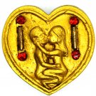 Kruba Kampeng's Amulet Inn Koo Couple Lover Pendant Charming