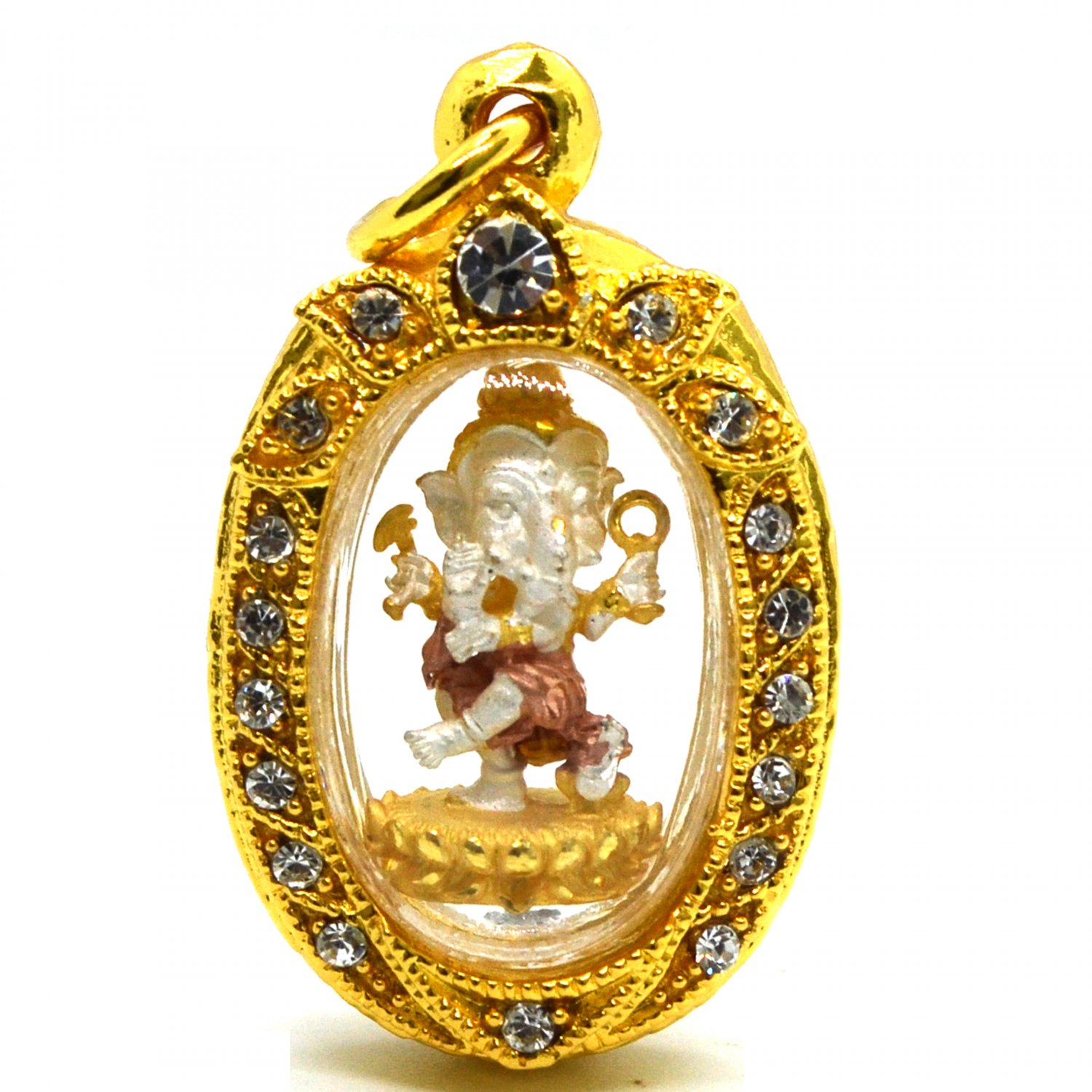 New Fashion Ganesha Buddha Elephant Pendants Mens Womens Jewelry Hindu Deity God Success