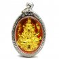 Lucky Hindu Amulet Ganesha Buddha Elephant Pendants Mens Womens Jewelry Hindu Deity God Success