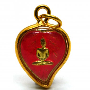 Thai Amulet Buddha Laung Phor Yai Baipho Talisman Magic Charm Pendant Luck Powerful