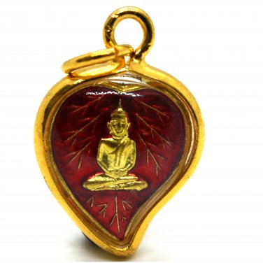 Thai Amulet Buddha Laung Phor Yai Baipho Talisman Magic Charm Pendant Luck Powerful