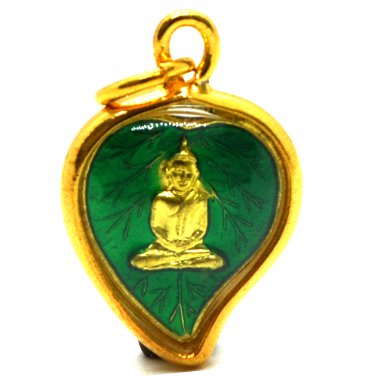 Thai Amulet Buddha Laung Phor Yai Baipho Talisman Magic Charm Pendant Luck Powerful