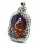 Thailand Buddha Jewelry Amulet Laung Phor Pern Wat Bang Phra Talisman Amulet Protect